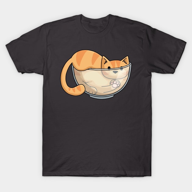 Cats Are Liquid T-Shirt by Doodlecats 